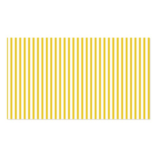 Modern Blue Yellow Stripe Wedding Place Cards Business Card Template (back side)