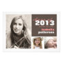 Modern & Bold 3 Photo Graduation Announcement Modern & Bold 3 Photo Graduation Announcement