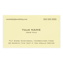 Modern Bone Business Card