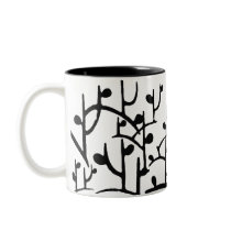 Modern Branches Mug by litabug Modern Branches Mug