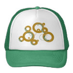 Modern Bubbles Trucker Hat - Olive