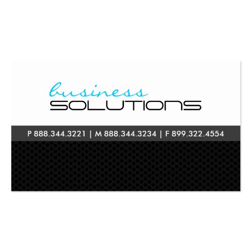 Modern  Business Card (front side)