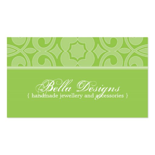 Modern Business Card (front side)