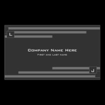 Modern Business Card business cards