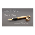 Modern Business Card for Writen Editor