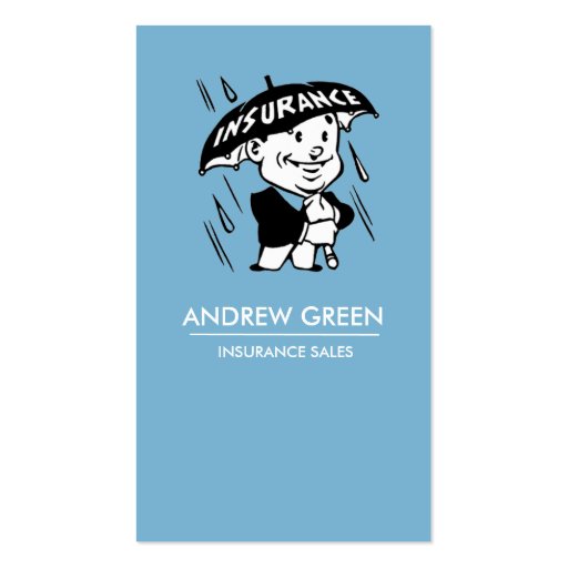 Modern Business Card | Insurance Sales (front side)