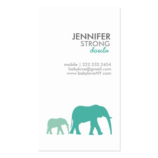 Modern Business Card | No. 16 (front side)