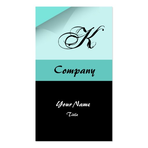 modern  Business Cards (front side)