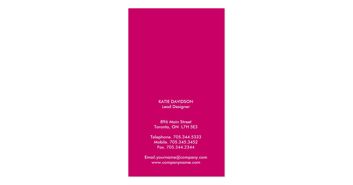 Modern Business Cards Zazzle