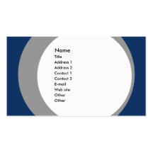 Modern Business/Social Networking Profile Card Business Cards