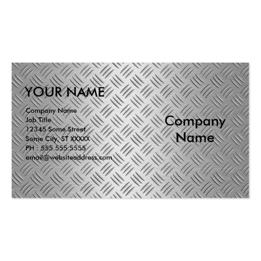 Modern Businesscard Business Cards (front side)