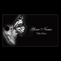 Modern Butterfly Business Card business cards