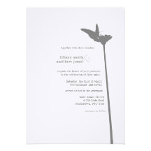 Modern Butterfly Wedding Invitation