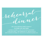 MODERN CALLIGRAPHY | REHEARSAL DINNER INVITATION at Zazzle