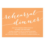MODERN CALLIGRAPHY | REHEARSAL DINNER INVITATION at Zazzle