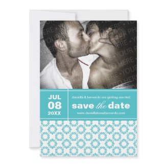 Modern Charm Save The Date Announcement invitation