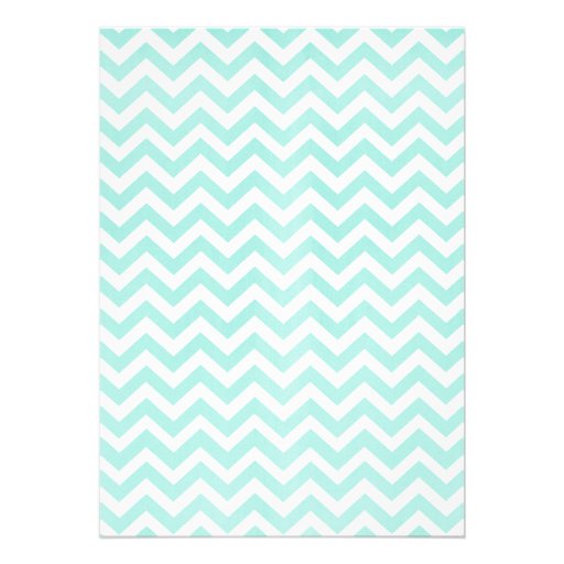 Modern Chevron Wedding Invitations