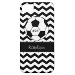 Modern Chevron Zigzag Soccer Phone Case Cover iPhone 5 Case