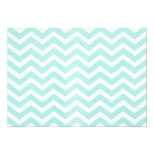 Modern Chevron Zigzag Wedding Invitations