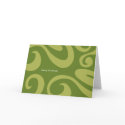 Modern Christmas Card - Green by mazarakes Modern Christmas Card - Green