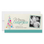 Modern Christmas Holiday Photo Card photo cards