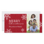 Modern Christmas Photo Card Template