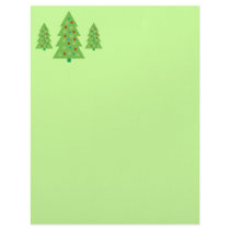 Modern Christmas Tree Art letterhead by toxiferousholidays Modern Christmas Tree Art letterhead