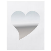Modern Chrome Heart Custom Flyer