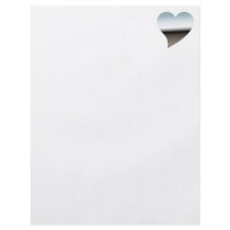Modern Chrome Heart Custom Flyer