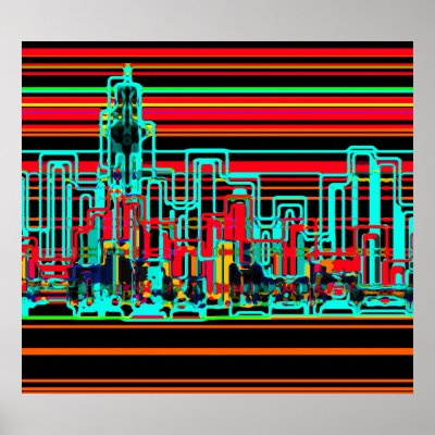 Neon Cityscape