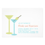 Modern Cocktail Party Invitation invitations