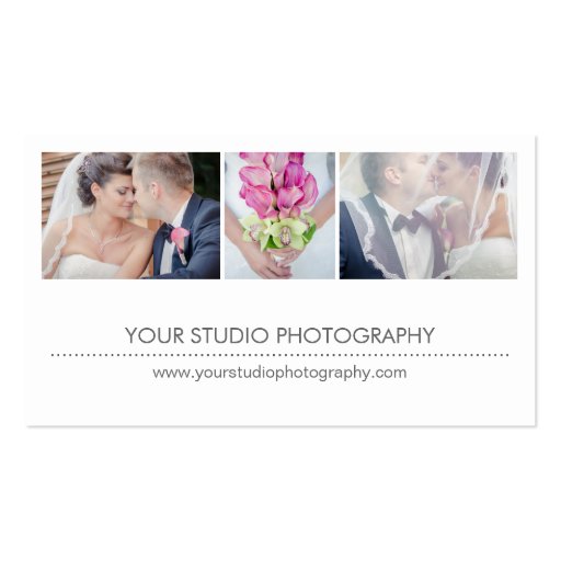 Modern Collage Business Card - Groupon Business Card (front side)
