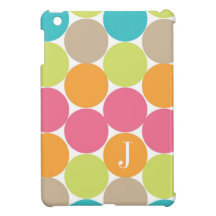 Modern Colorful Dots Personalized Case For The iPad Mini