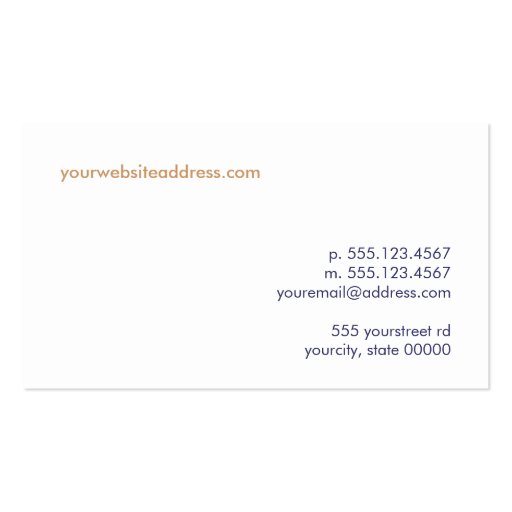 Modern Colorful SunFlower Flowers Business Card (back side)
