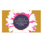 Modern Colorful SunFlower Flowers Business Card