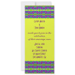 modern colorful wedding invitations