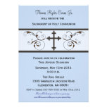 Modern Communion Invitations for Boys