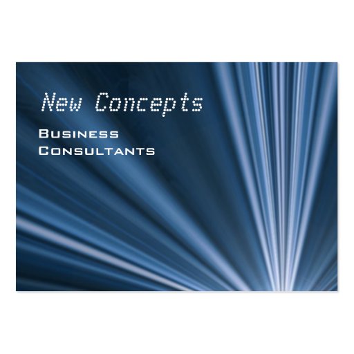 Modern Consultant Business Card Template (front side)