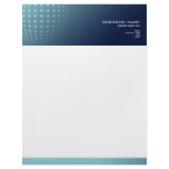Modern Contemporary Abstract Dots Aqua Gradient