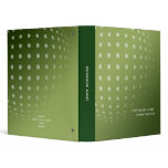 Modern Contemporary Abstract Dots Green Gradient