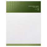 Modern Contemporary Abstract Dots Green Gradient