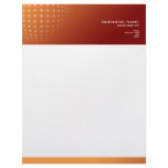 Modern Contemporary Abstract Dots Orange Gradient