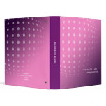 Modern Contemporary Abstract Dots Purple Gradient