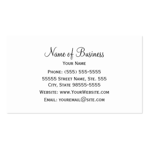 Modern Cosmetology Makeup Artist With Red Lips Business Card Template (back side)