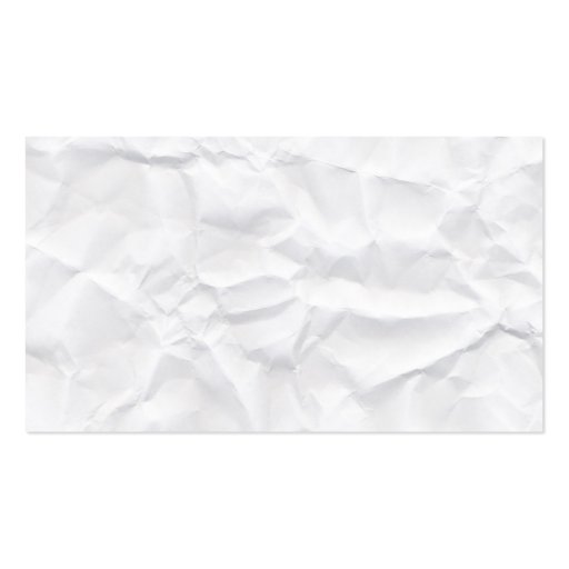 Modern crumpled paper texture professional profile business card templates (front side)