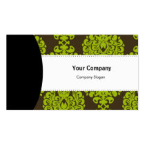 Modern Damask Business Card Template