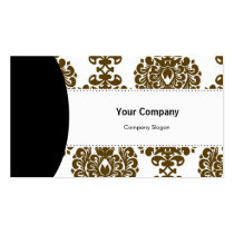 Modern Damask Business Card Templates