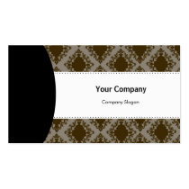 Modern Damask Business Cards