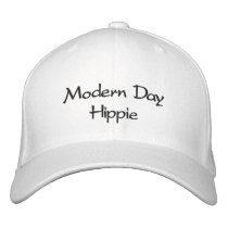Modern Day Hippie Hat embroidered hats