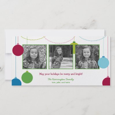 Modern Decorations Christmas/Holiday Cards Picture Card